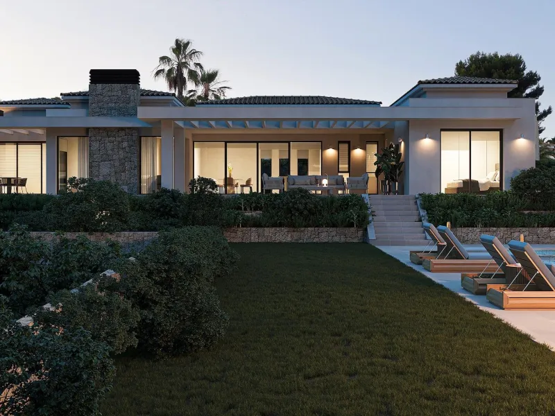 Luxury villa with private pool