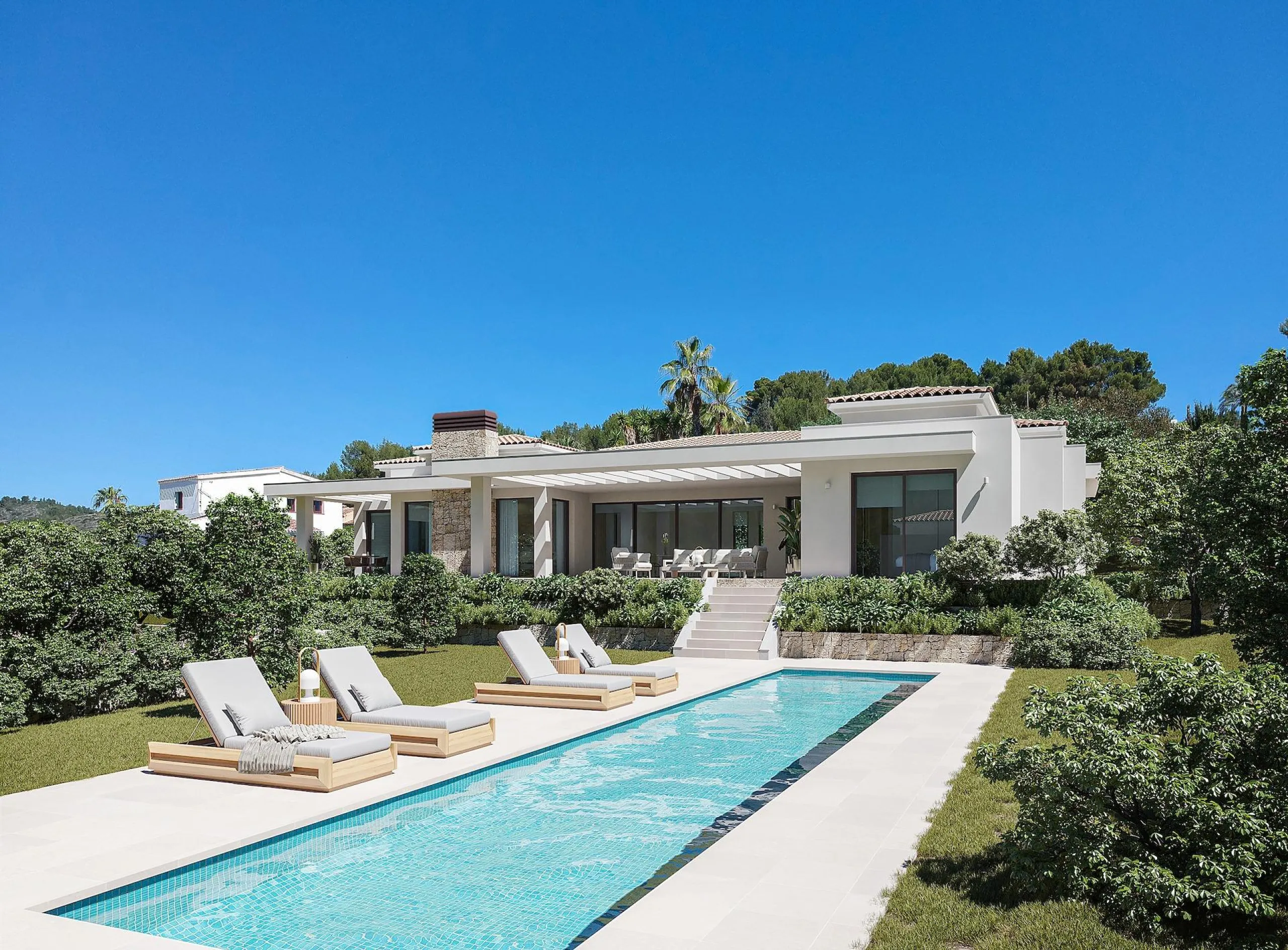 Luxury villa with private pool