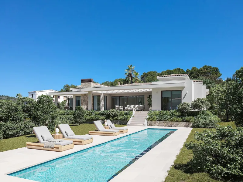 Luxury villa with private pool