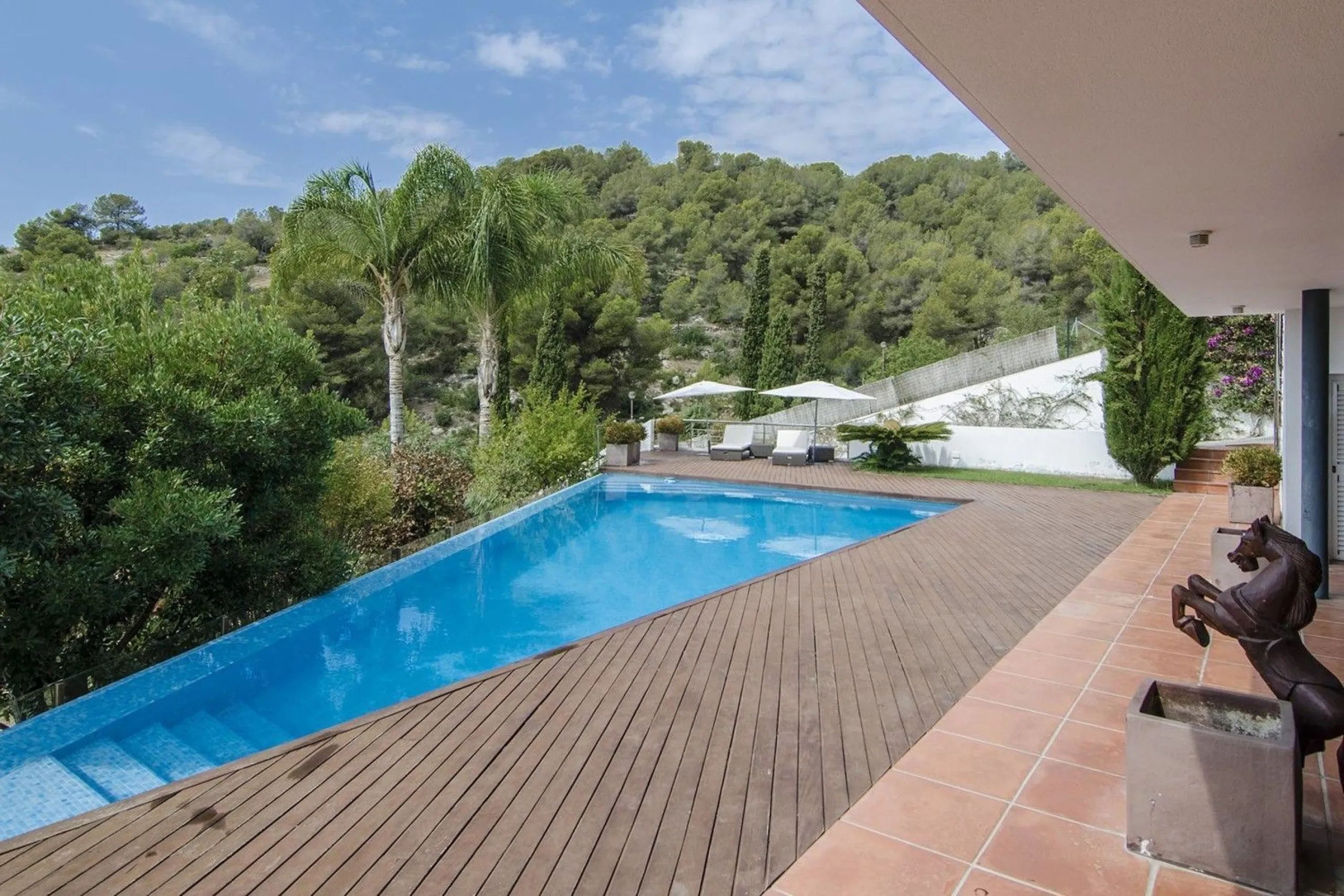 Contemporary Villa with Sea Views Next to Golf Terramar in Sitges, Barcelona