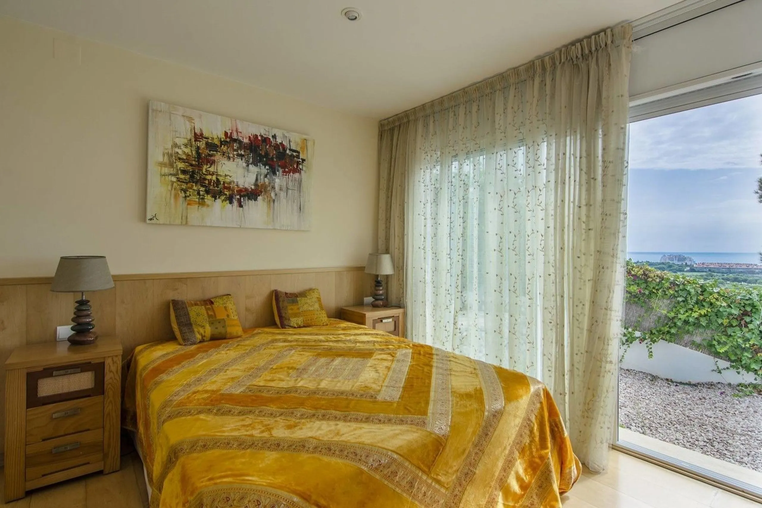 Contemporary Villa with Sea Views Next to Golf Terramar in Sitges, Barcelona
