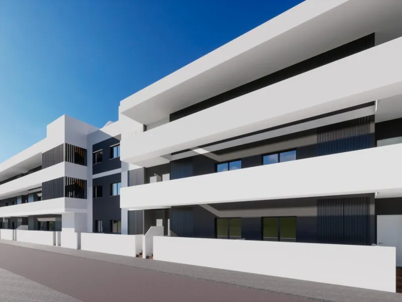 OBRA NUEVA. RESIDENCIAL PRIVADA EN BENIJOFAR. 2 DORM. 2 BAÑOS. TERRAZA 16 M2. PISCINA.