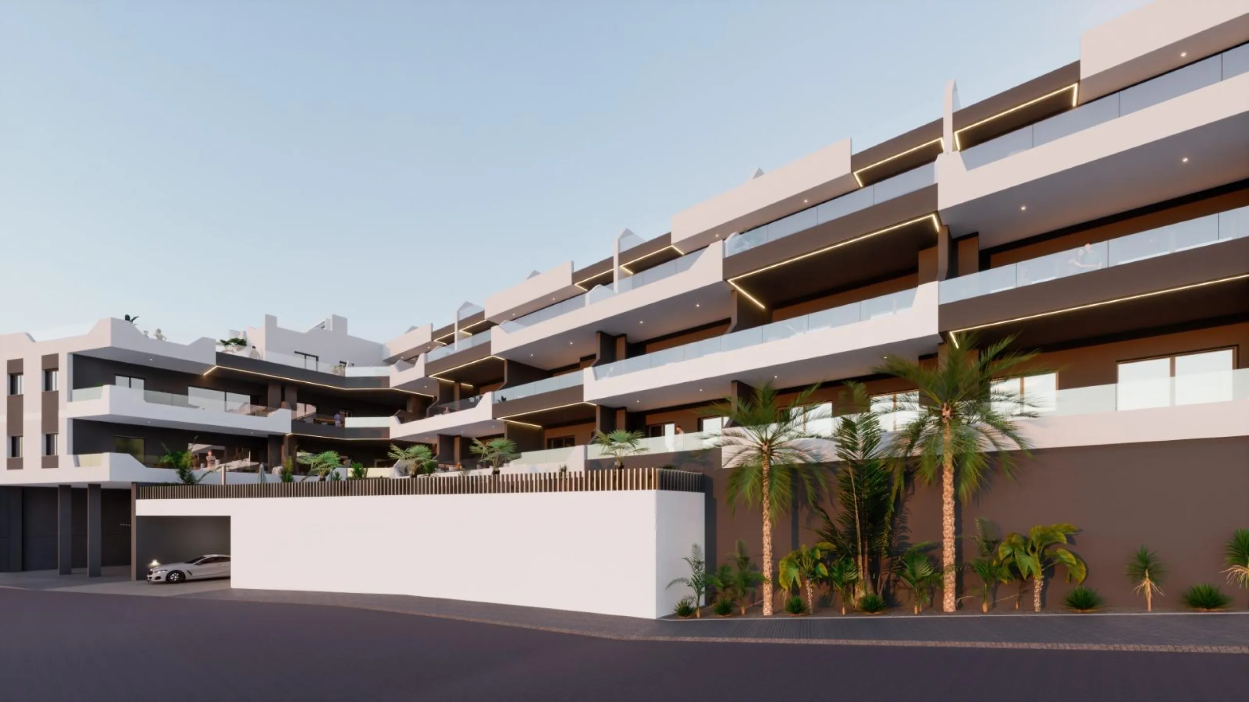 OBRA NUEVA. RESIDENCIAL PRIVADA EN BENIJOFAR. 2 DORM. 2 BAÑOS. TERRAZA 16 M2. PISCINA.