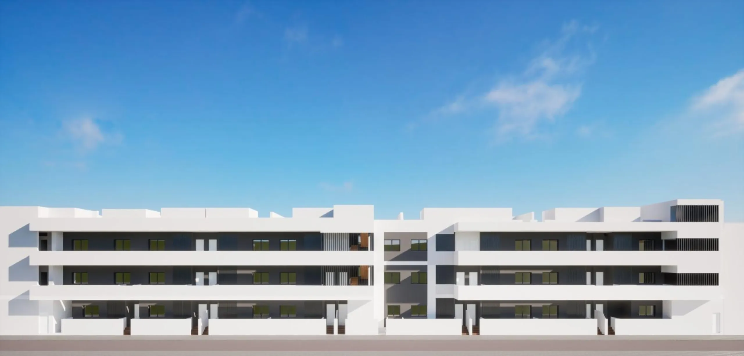OBRA NUEVA. RESIDENCIAL PRIVADA EN BENIJOFAR. 2 DORM. 2 BAÑOS. TERRAZA 16 M2. PISCINA.