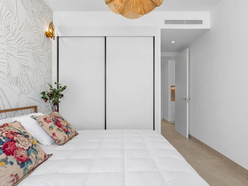 OBRA NUEVA. RESIDENCIAL PRIVADA EN BENIJOFAR. 2 DORM. 2 BAÑOS. TERRAZA 16 M2. PISCINA.