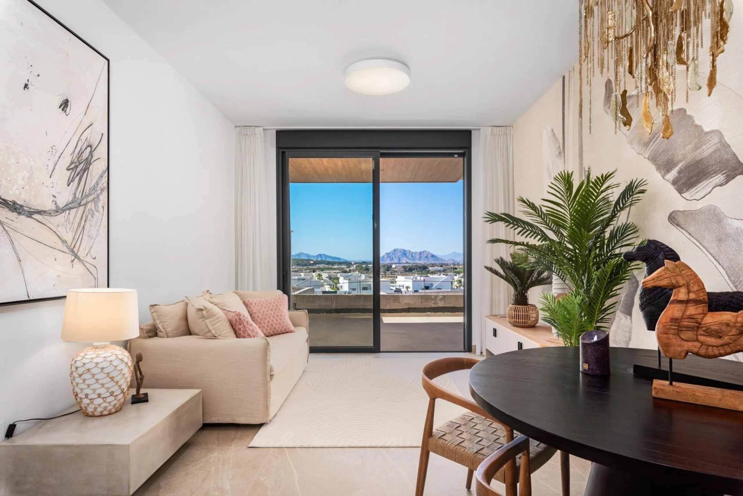 OBRA NUEVA. RESIDENCIAL PRIVADA EN BENIJOFAR. 2 DORM. 2 BAÑOS. TERRAZA 16 M2. PISCINA.