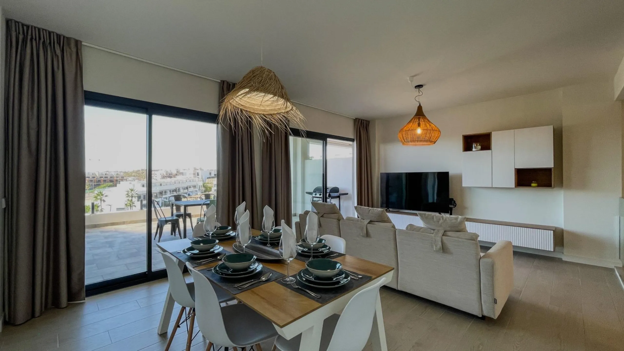 Modern Duplex Near Benidorm in Camporrosso Village Complex