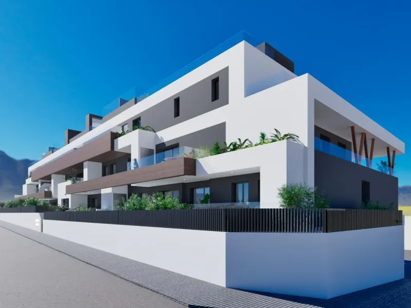 OBRA NUEVA EN BENIJOFAR. RESIDENCIAL PRIVADA. 2 DORMITORIOS. 2 BAÑOS. AMPLIA TERRAZA.