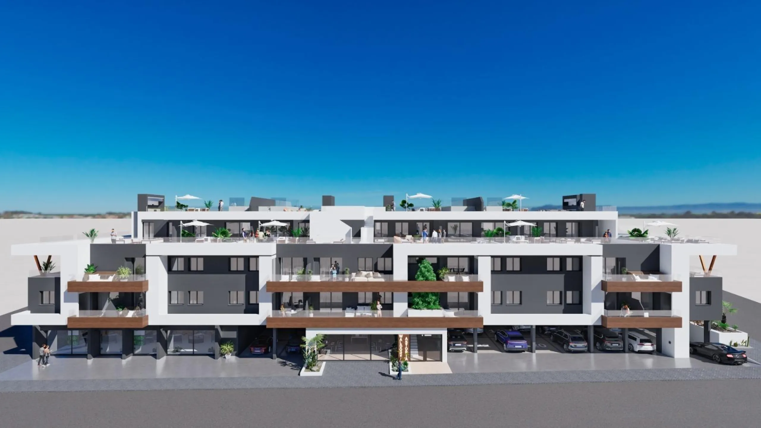 OBRA NUEVA EN BENIJOFAR. RESIDENCIAL PRIVADA. 2 DORMITORIOS. 2 BAÑOS. AMPLIA TERRAZA.