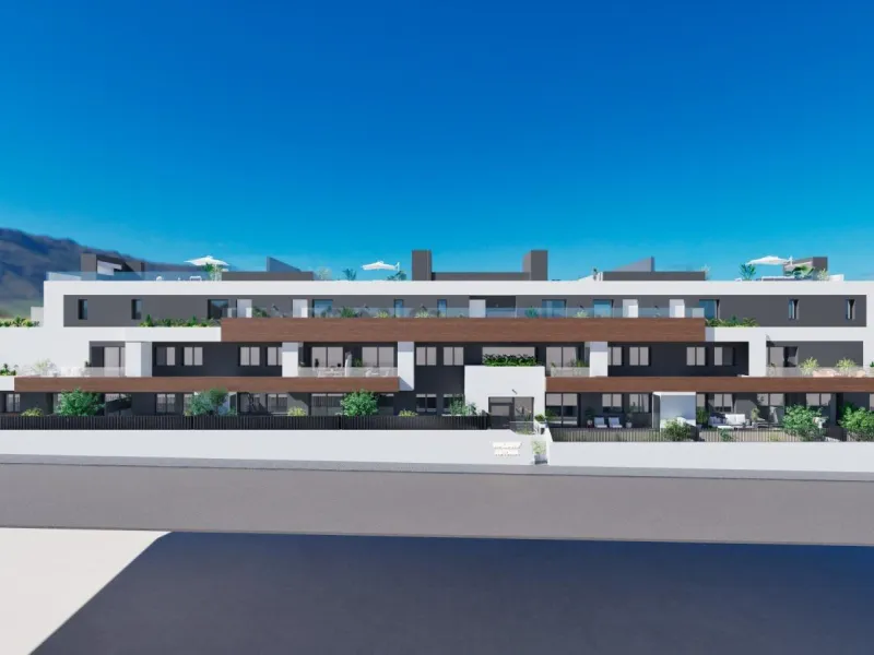 OBRA NUEVA EN BENIJOFAR. RESIDENCIAL PRIVADA. 2 DORMITORIOS. 2 BAÑOS. AMPLIA TERRAZA.