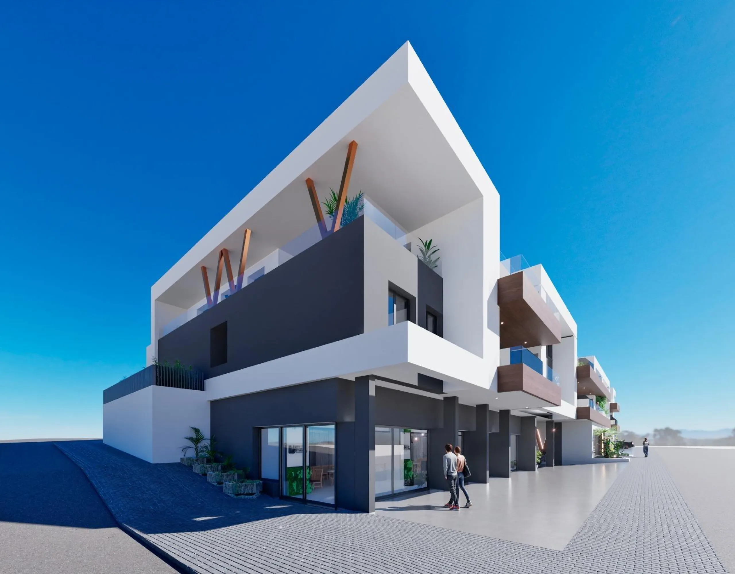 OBRA NUEVA EN BENIJOFAR. RESIDENCIAL PRIVADA. 2 DORMITORIOS. 2 BAÑOS. AMPLIA TERRAZA.