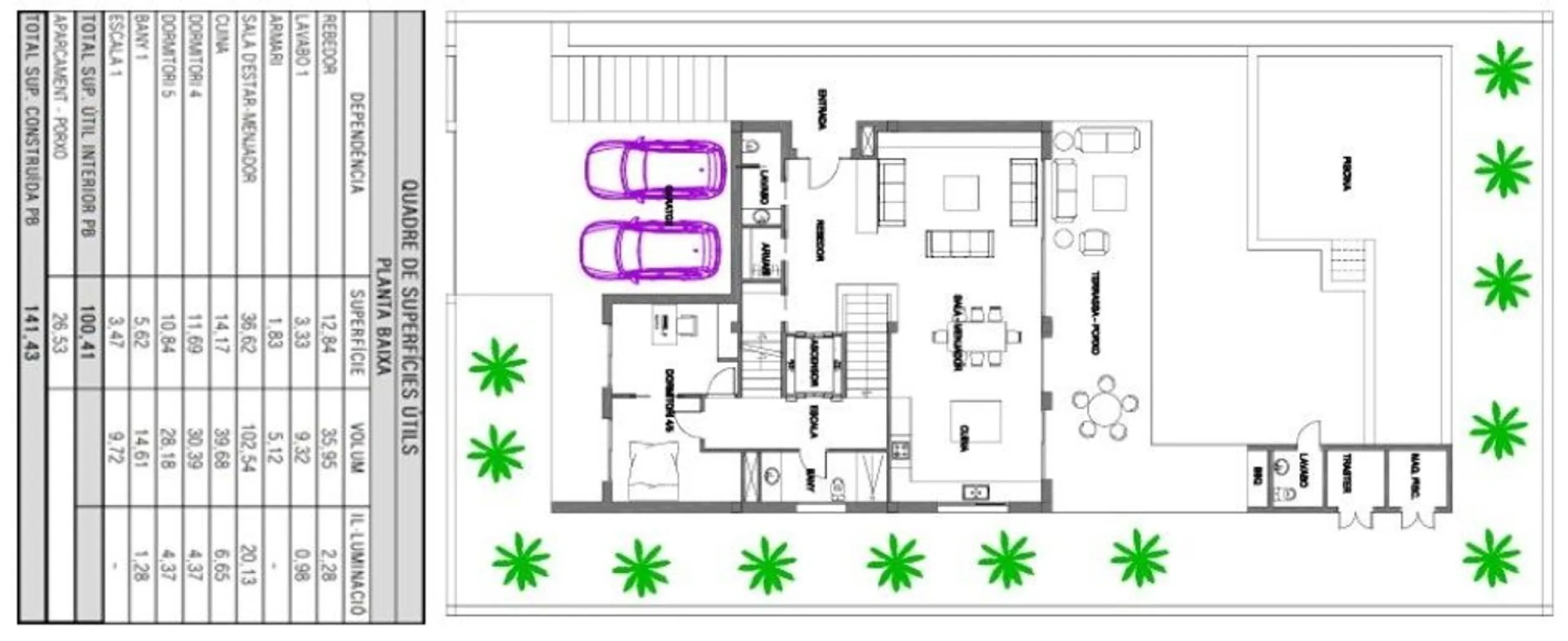 New Build Modern Villa with Pool and Sea Views in La Plana, Sitges