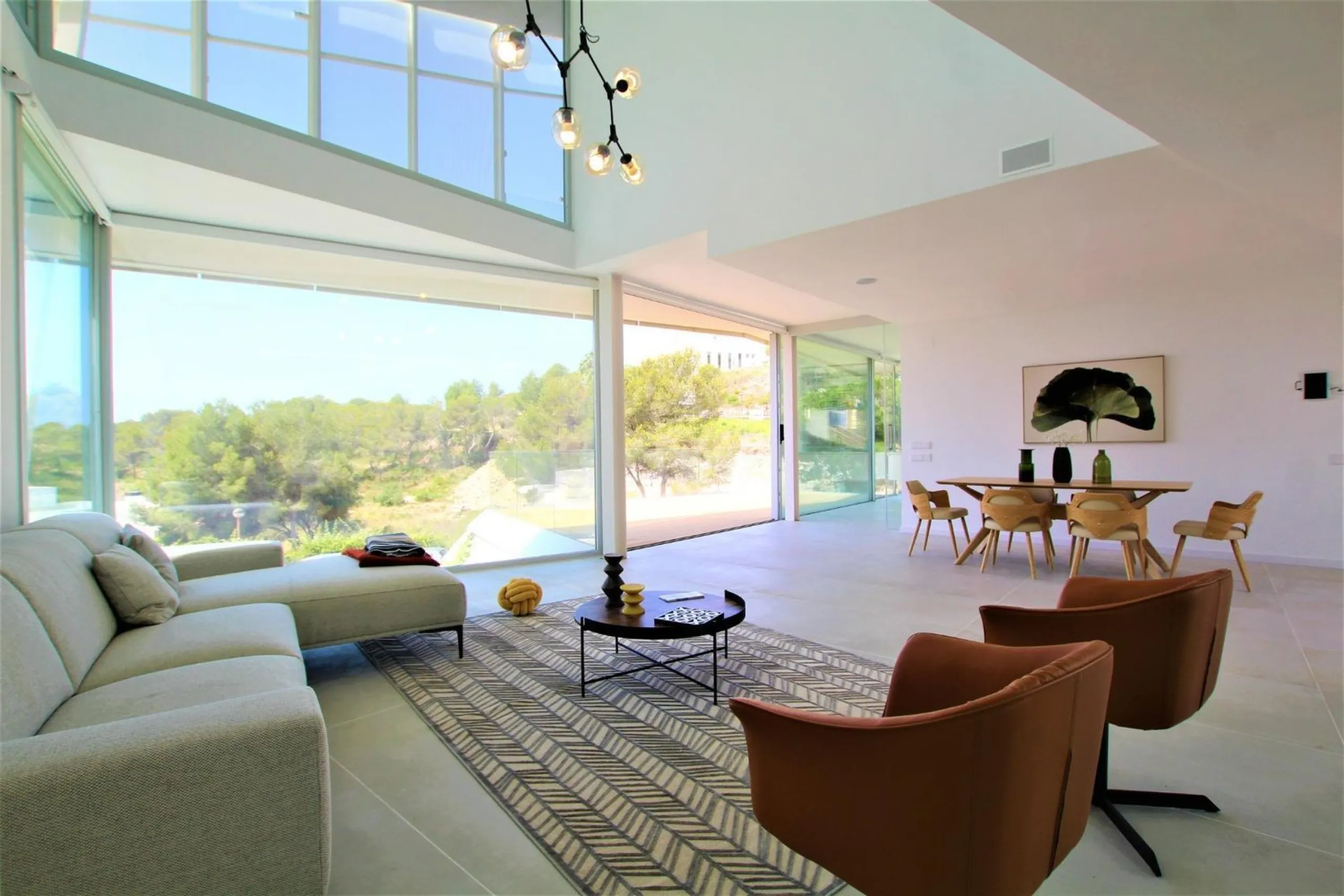 Modern Villa with Sea Views and Pool in Can Girona, Sitges