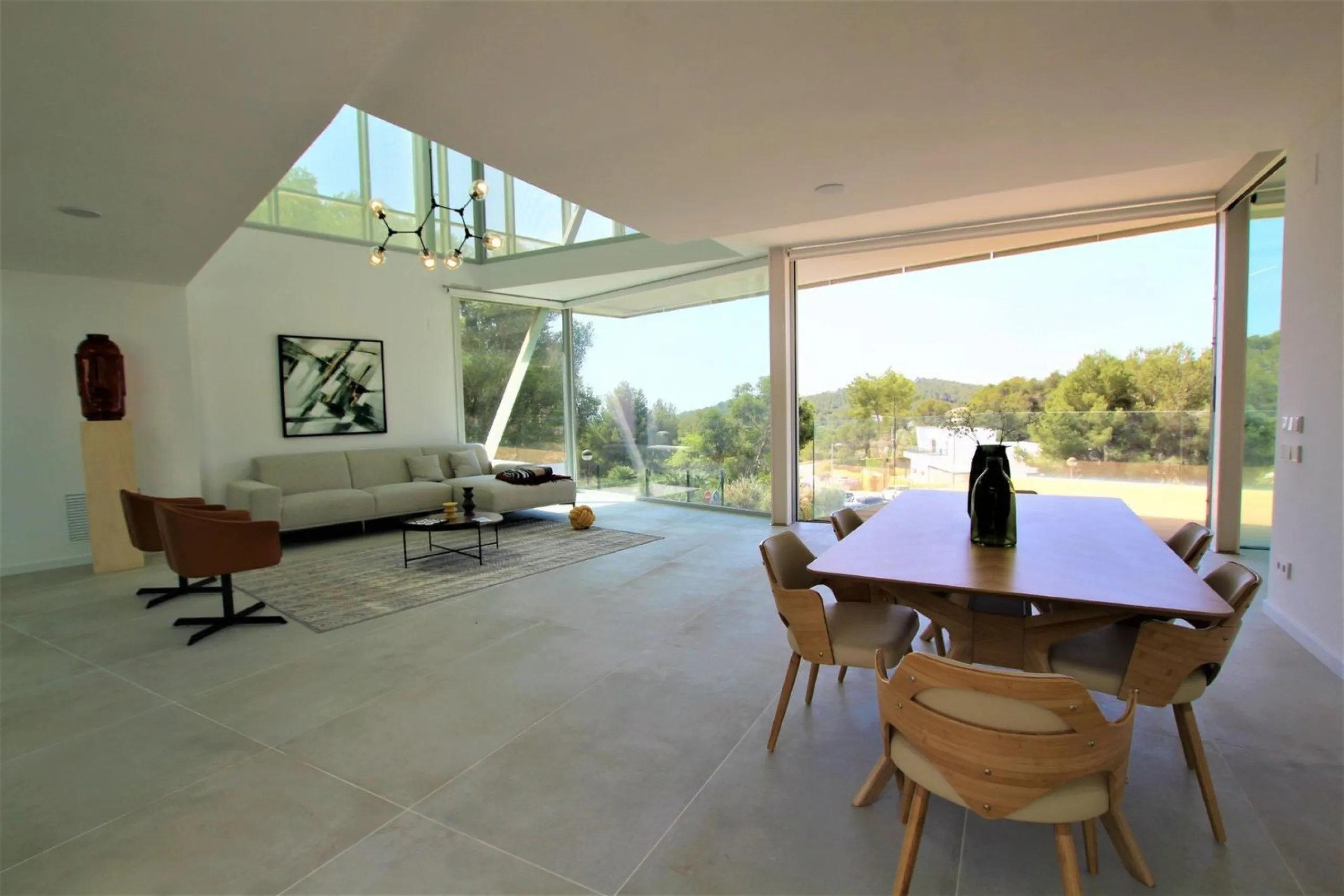 Modern Villa with Sea Views and Pool in Can Girona, Sitges