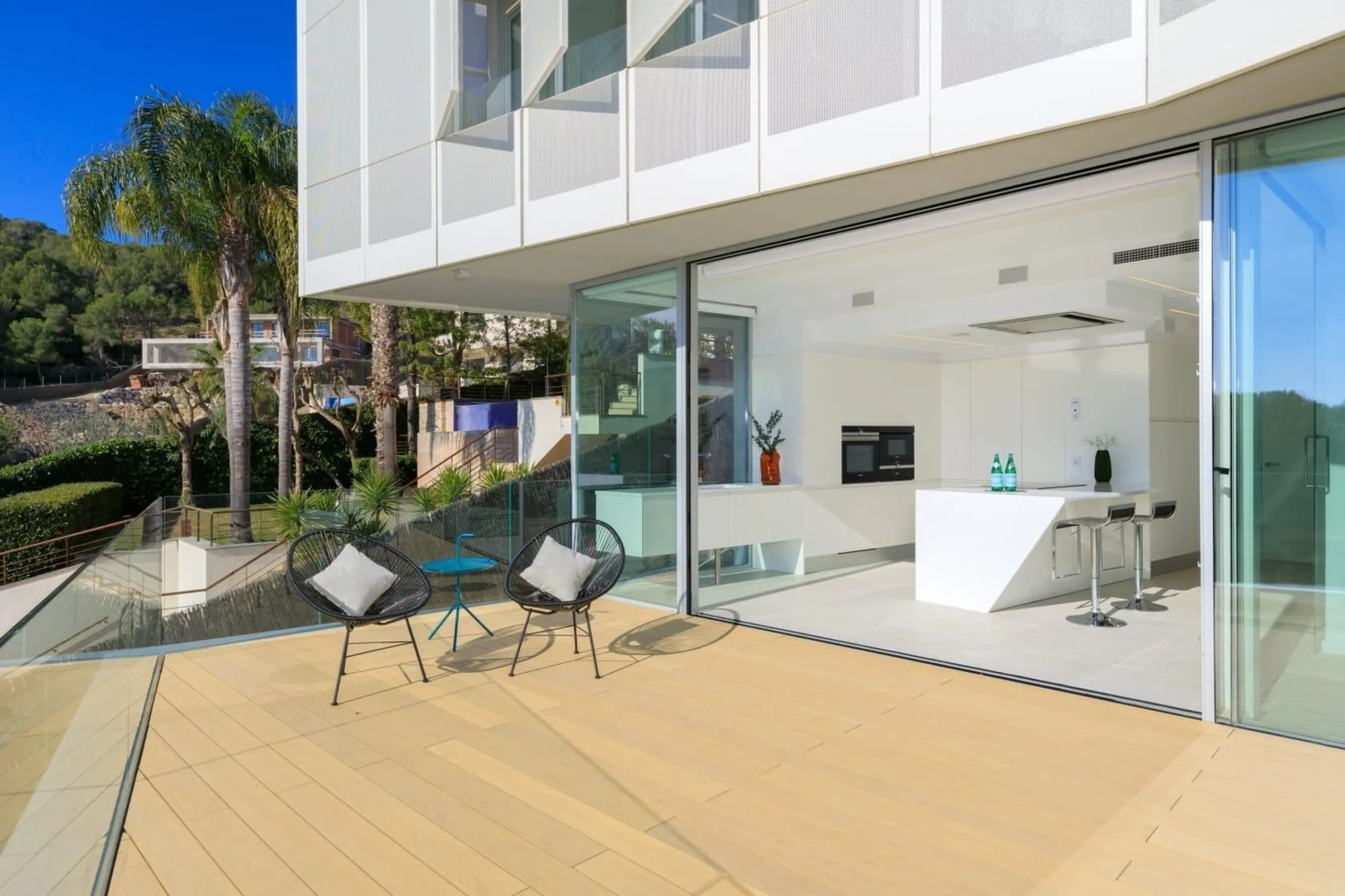 Modern Villa with Sea Views and Pool in Can Girona, Sitges
