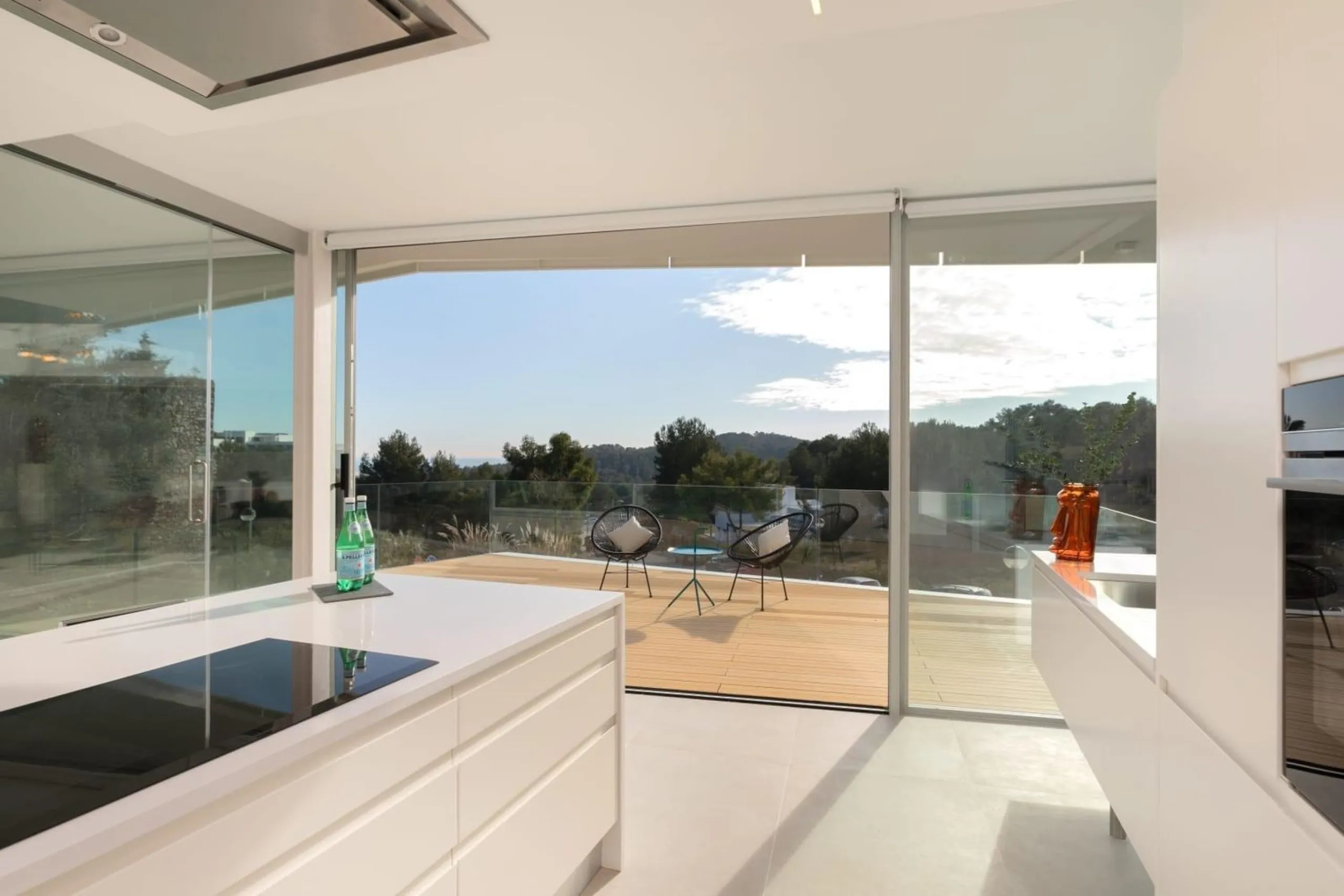 Modern Villa with Sea Views and Pool in Can Girona, Sitges