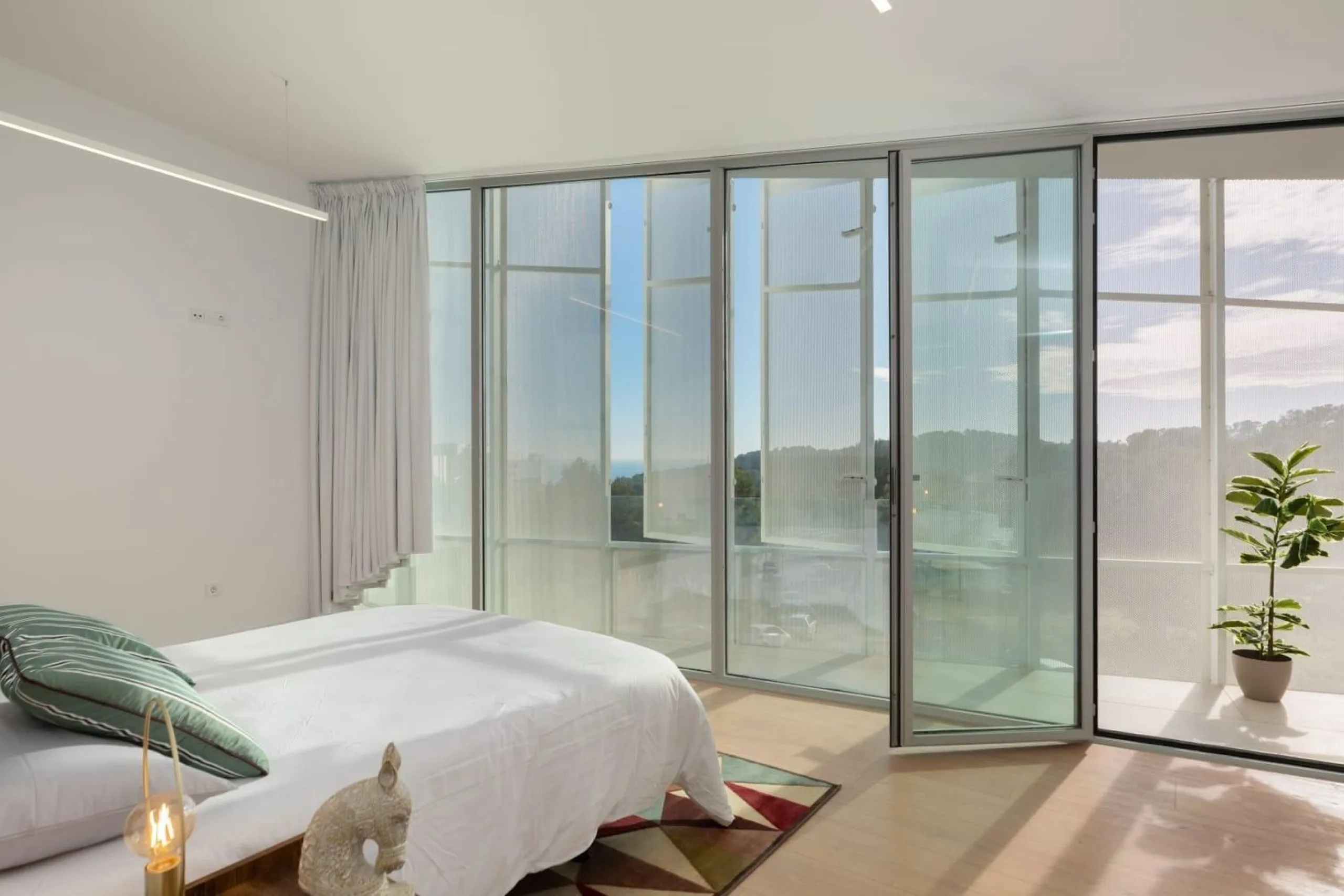 Modern Villa with Sea Views and Pool in Can Girona, Sitges