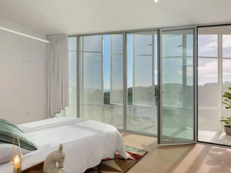Modern Villa with Sea Views and Pool in Can Girona, Sitges
