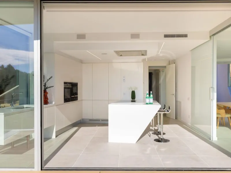 Modern Villa with Sea Views and Pool in Can Girona, Sitges