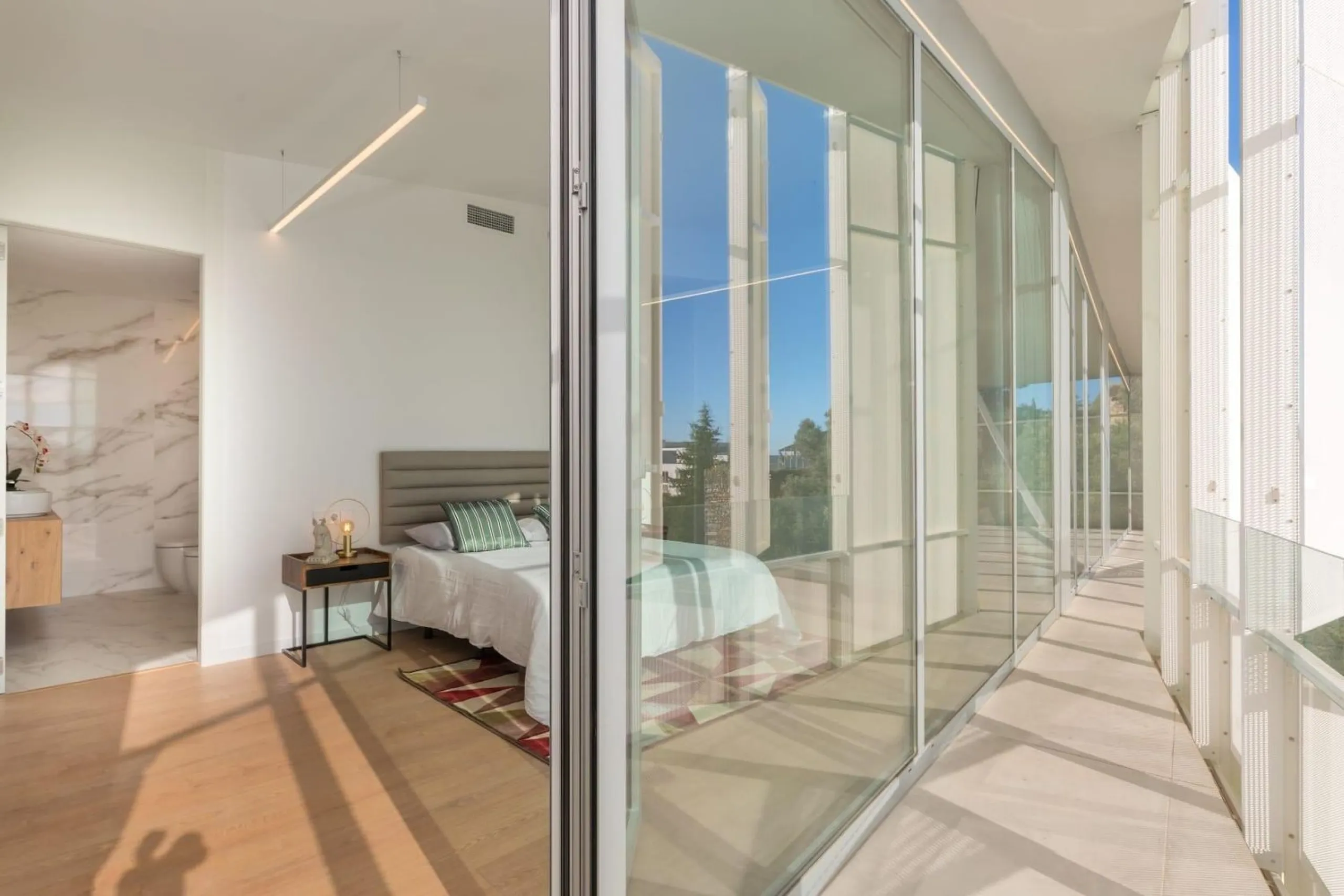 Modern Villa with Sea Views and Pool in Can Girona, Sitges