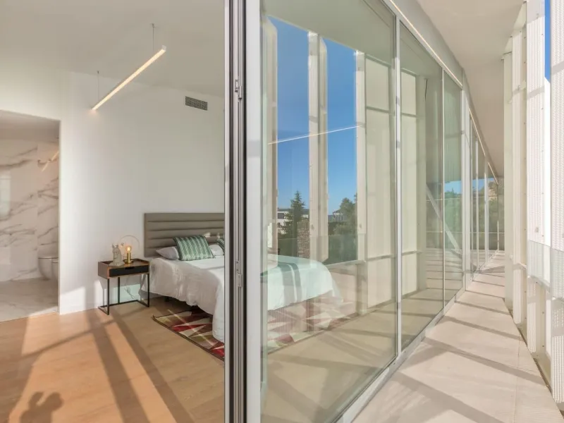 Modern Villa with Sea Views and Pool in Can Girona, Sitges