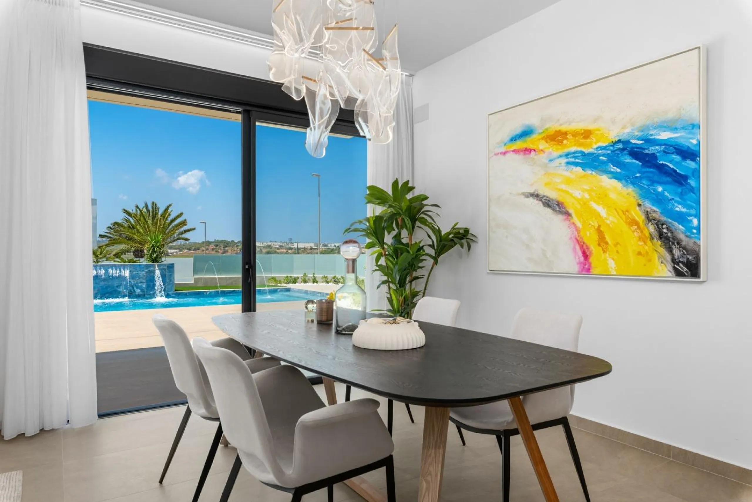 OBRA NUEVA! VILLA DE LUJO EN ORIHUELA COSTA. PLAYA A 350 METROS.