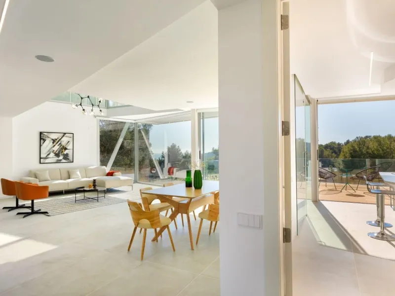 Modern Villa with Sea Views and Pool in Can Girona, Sitges