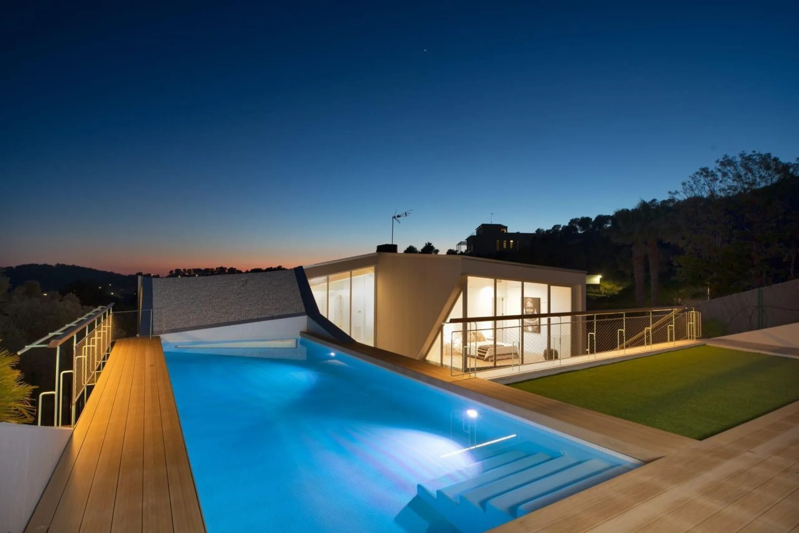 Modern Villa with Sea Views and Pool in Can Girona, Sitges