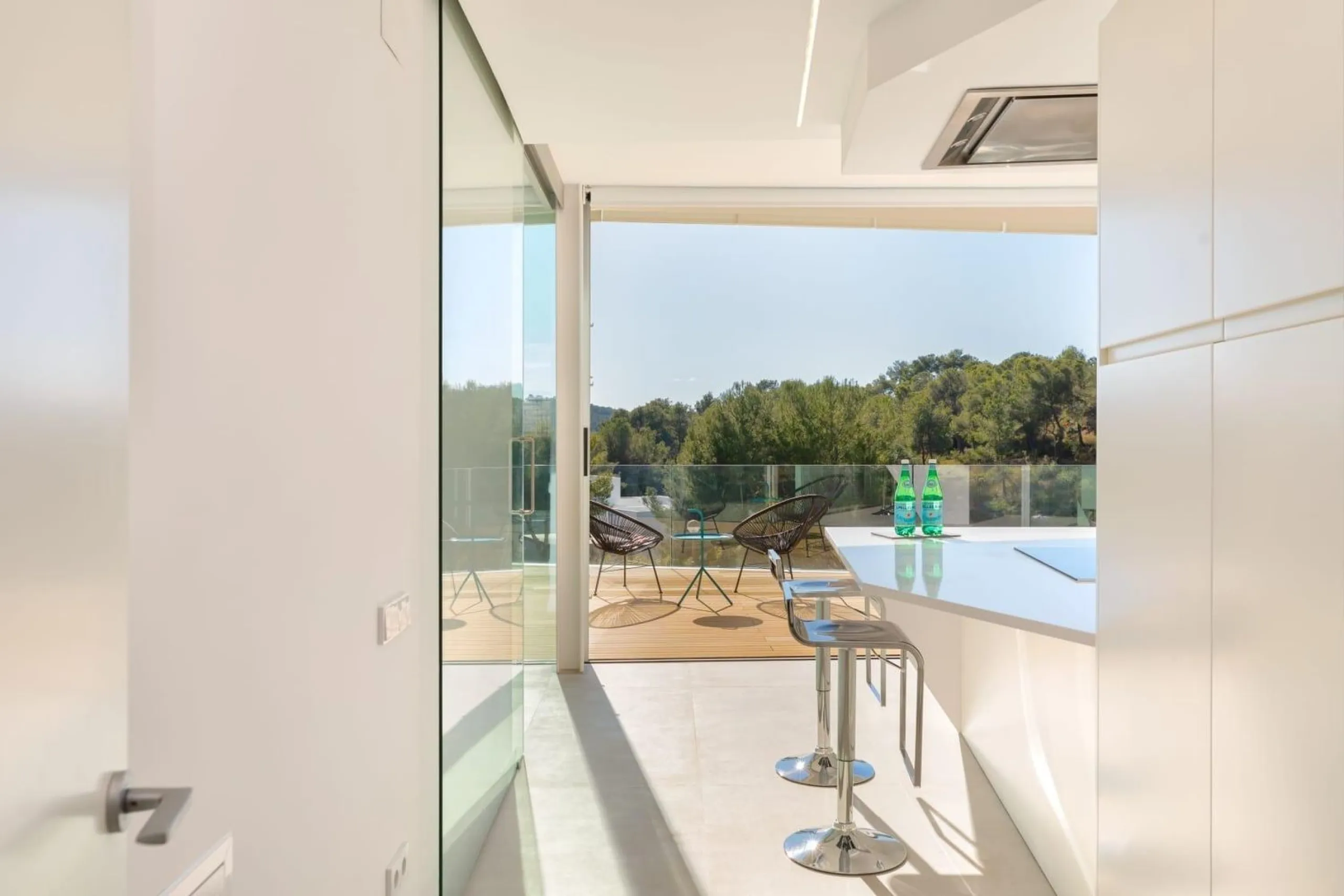 Modern Villa with Sea Views and Pool in Can Girona, Sitges