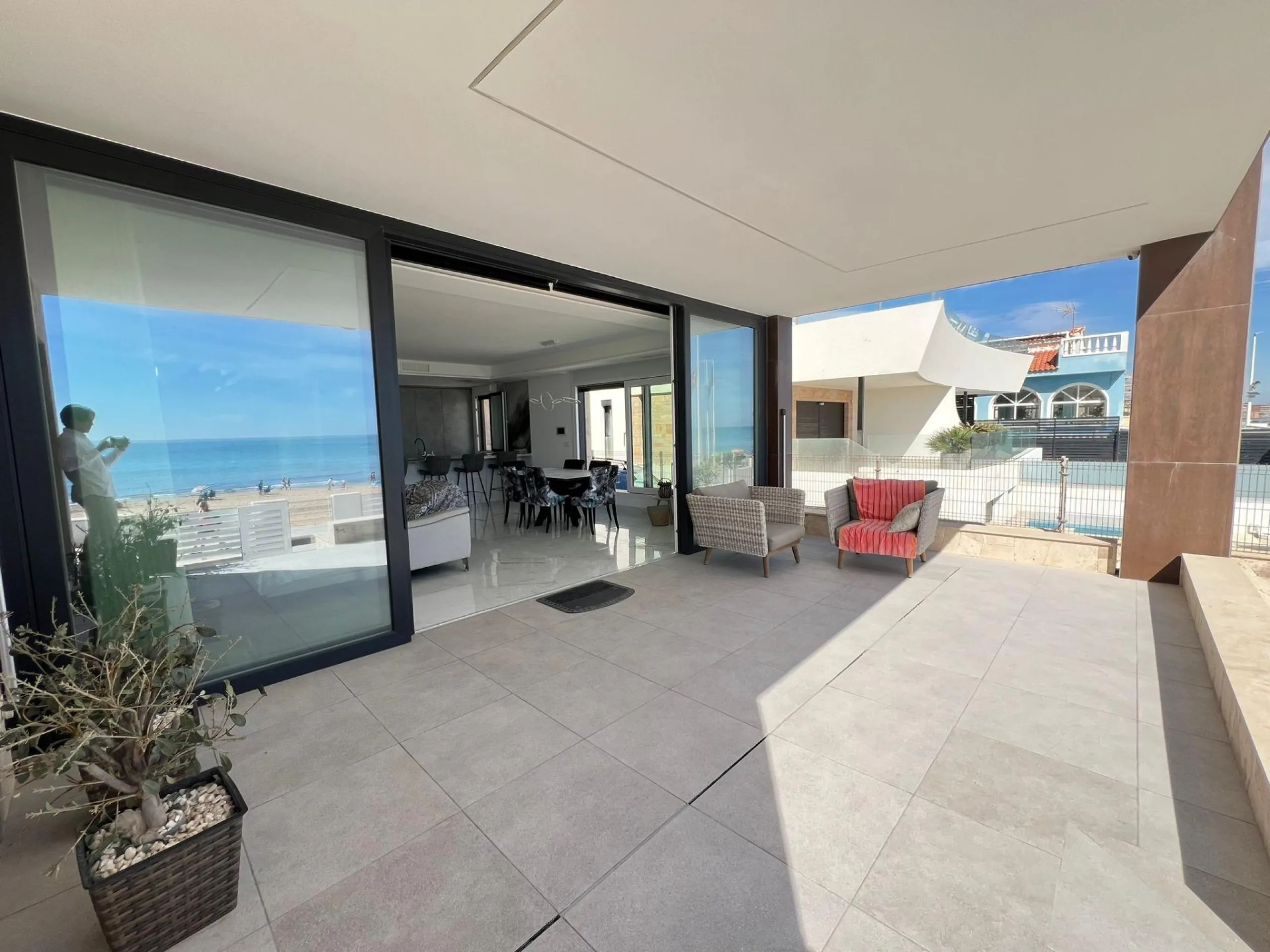 Spectacular Beachfront VILLA, LA MATA