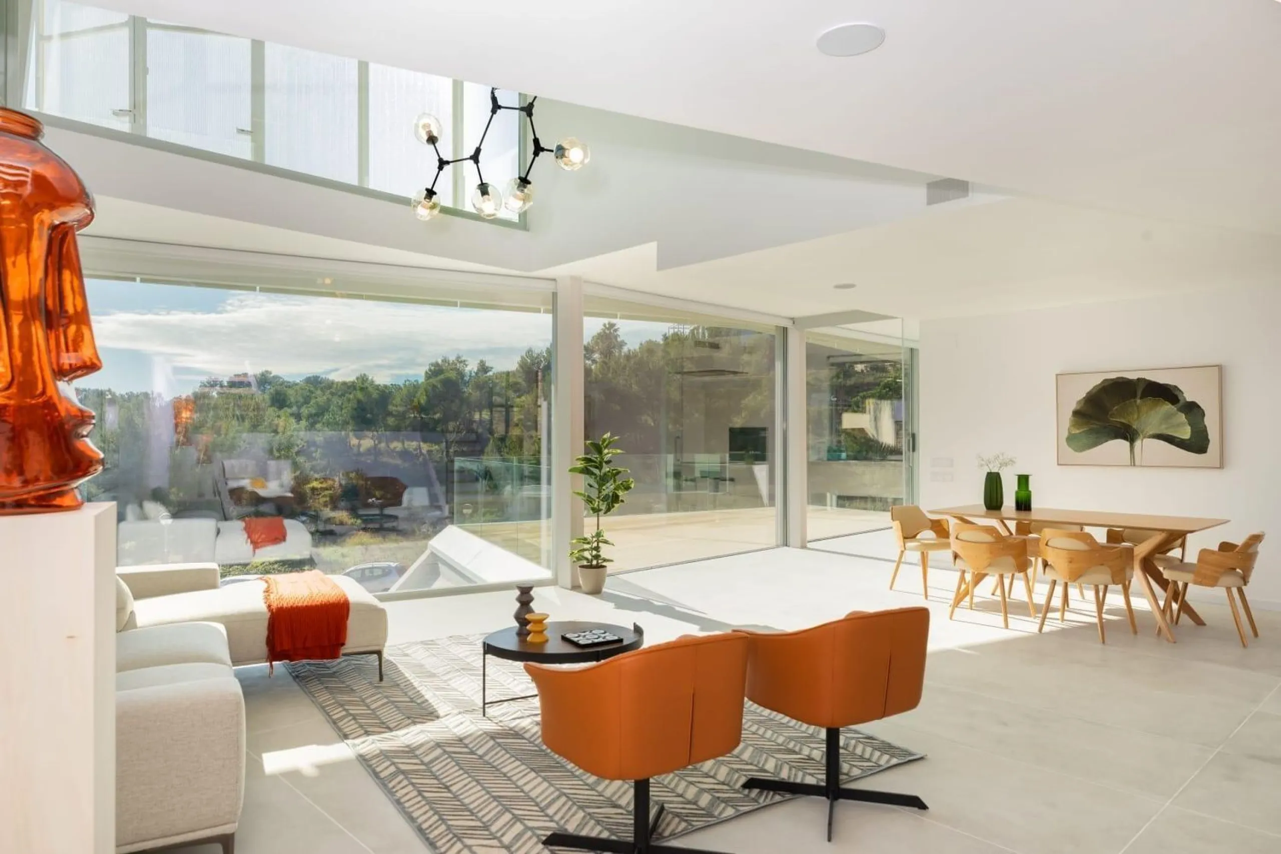 Modern Villa with Sea Views and Pool in Can Girona, Sitges