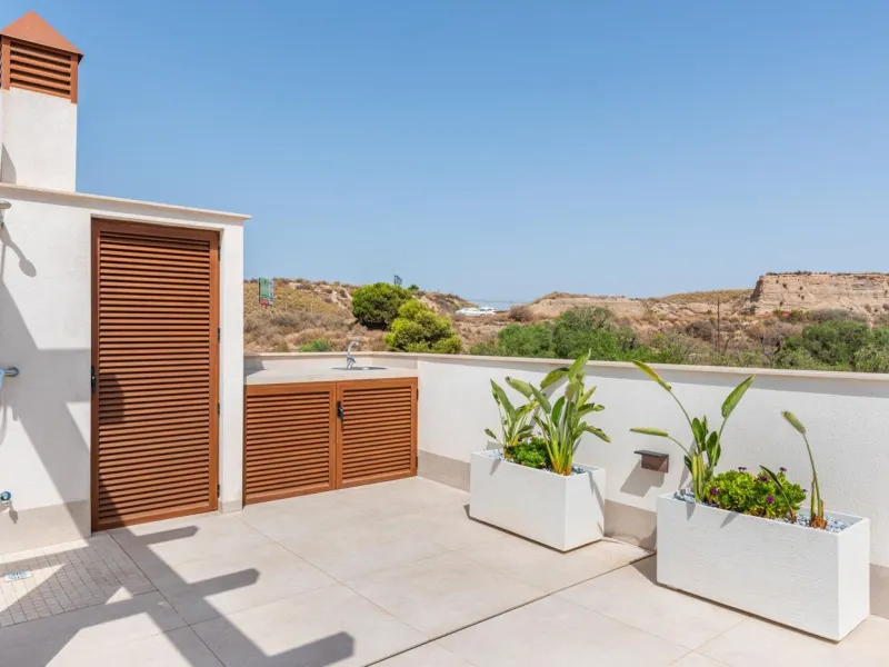 OBRA NUEVA EN VERA PLAYA. ALMERIA. VILLAS ESTRELLA. 244M2 DE PARCELA. 3 DORM. 2 BAÑOS. 90M2 DE CASA.