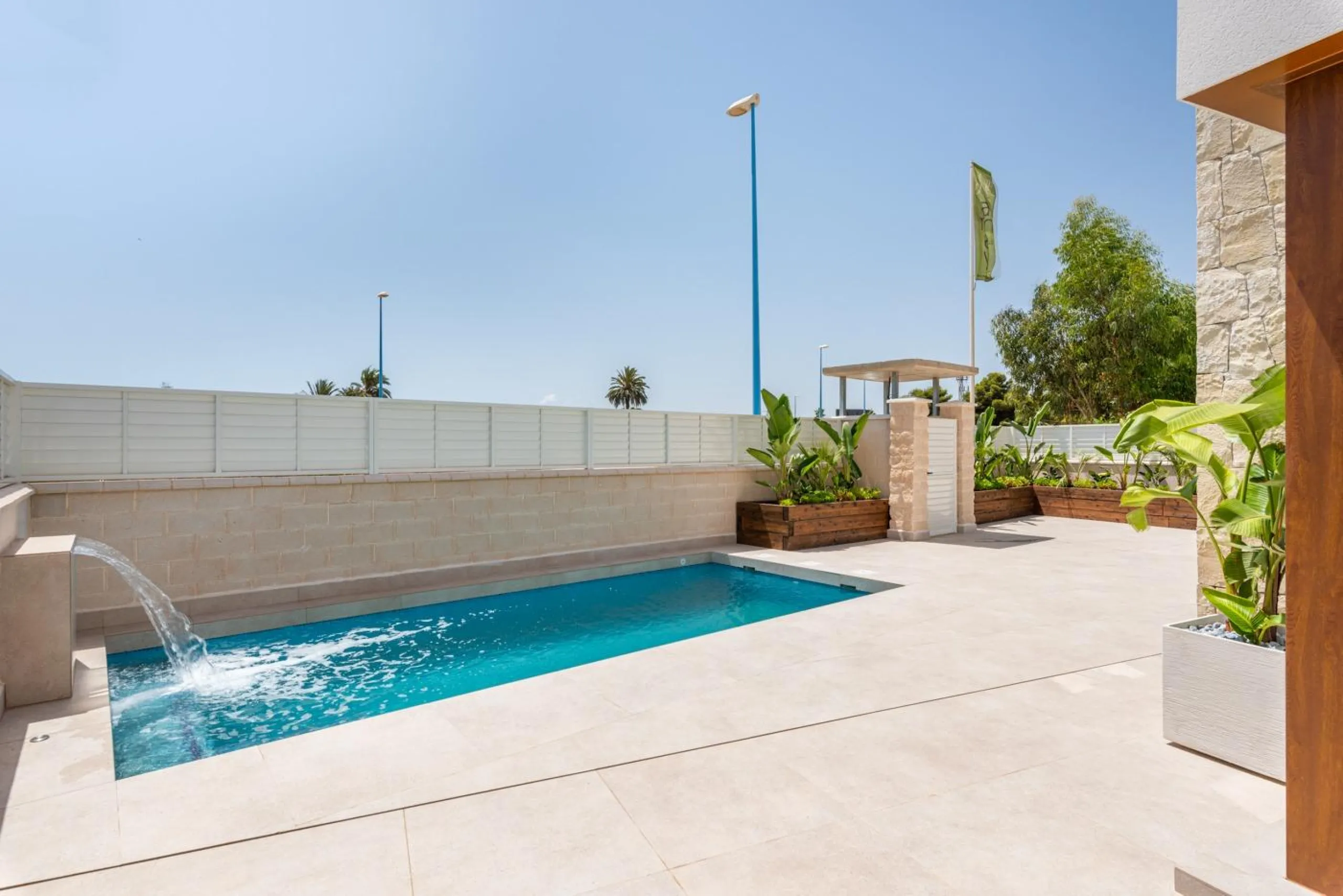 OBRA NUEVA EN VERA PLAYA. VILLAS LAGUNA AZUL. 230M2 PARCELA. 3 DORM. 3 BAÑOS.