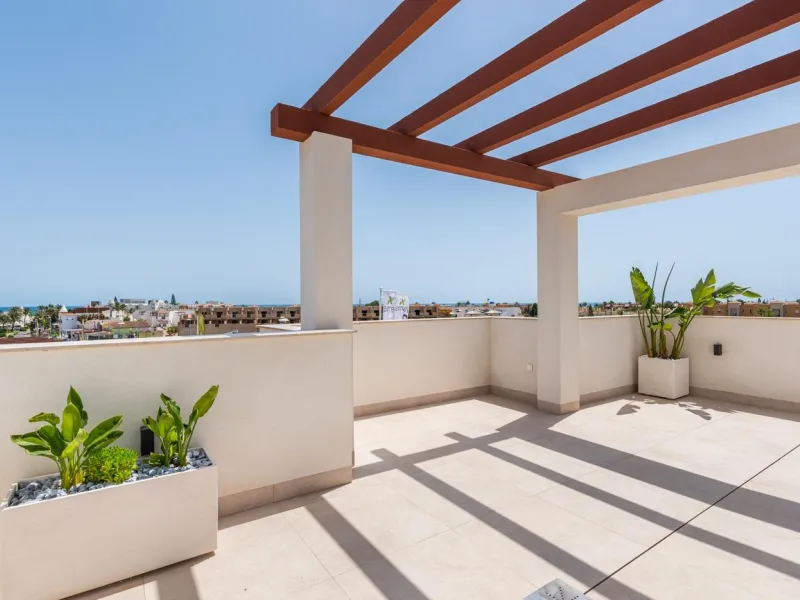 OBRA NUEVA EN VERA PLAYA. VILLAS LAGUNA AZUL. 230M2 PARCELA. 3 DORM. 3 BAÑOS.