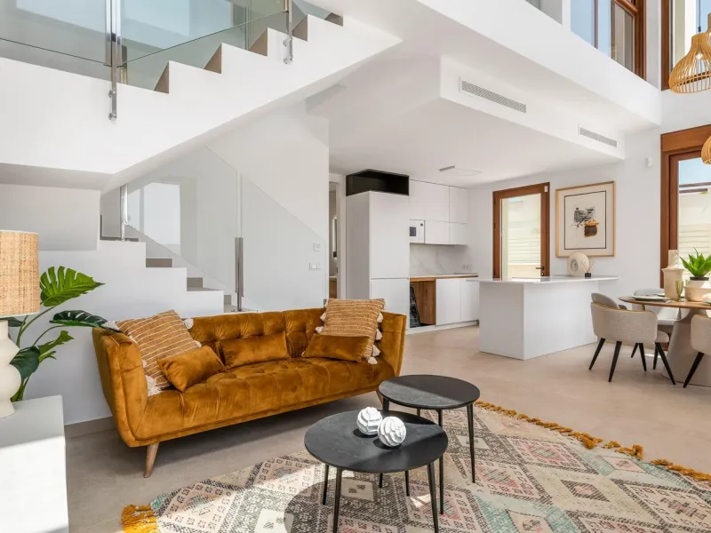 OBRA NUEVA EN VERA PLAYA. VILLAS LAGUNA AZUL. 230M2 PARCELA. 3 DORM. 3 BAÑOS.