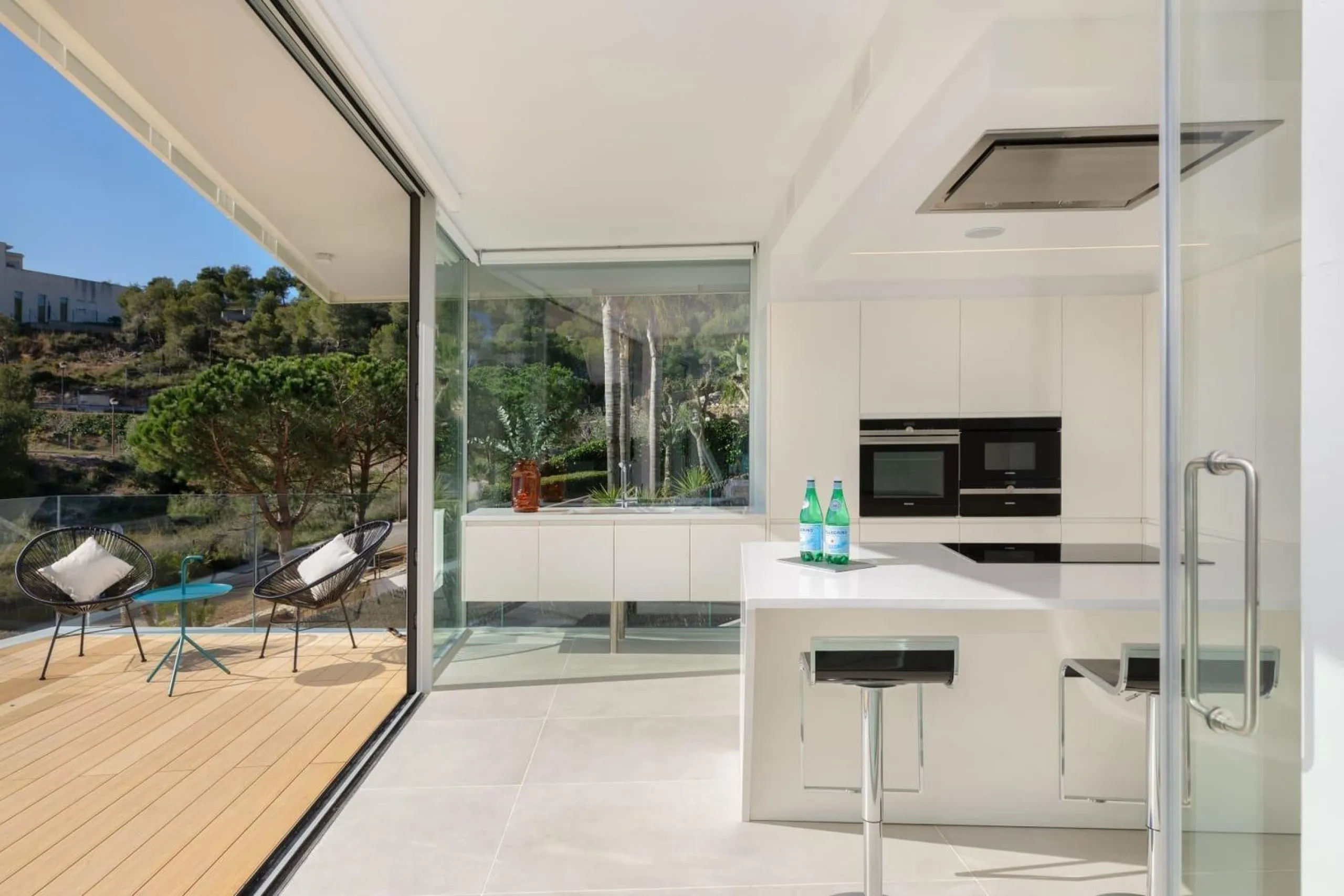 Modern Villa with Sea Views and Pool in Can Girona, Sitges