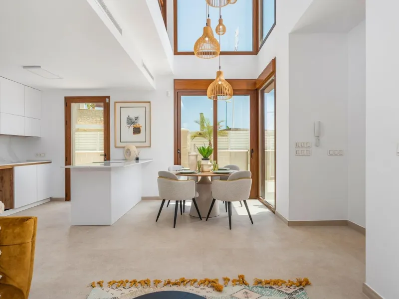 OBRA NUEVA EN VERA PLAYA. VILLAS LAGUNA AZUL. 230M2 PARCELA. 3 DORM. 3 BAÑOS.