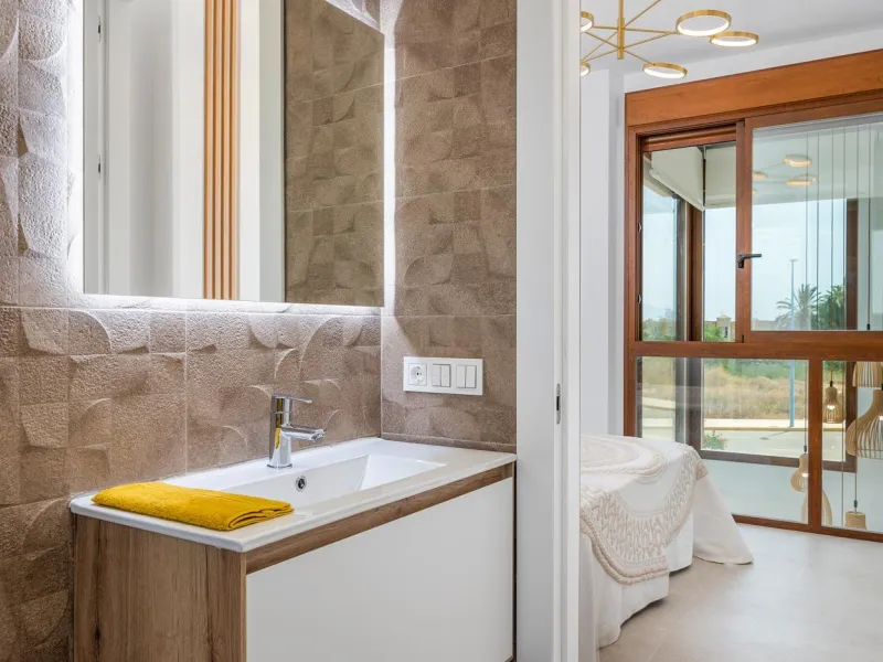 OBRA NUEVA EN VERA PLAYA. VILLAS LAGUNA AZUL. 230M2 PARCELA. 3 DORM. 3 BAÑOS.