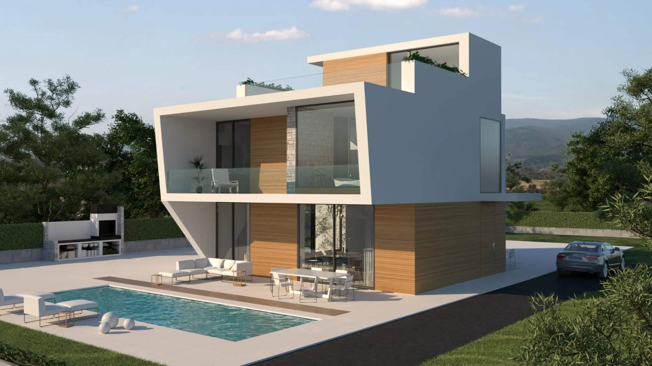 OBRA NUEVA EN ORUHUELA COSTA. VILLAS DE LUJO (GRETA) 370M2 DE CASA. 4 DORM. PLAYA A 350 METROS.