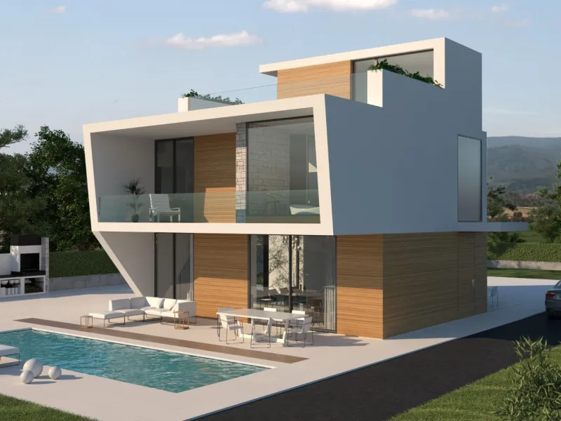 OBRA NUEVA EN ORUHUELA COSTA. VILLAS DE LUJO (GRETA) 370M2 DE CASA. 4 DORM. PLAYA A 350 METROS.