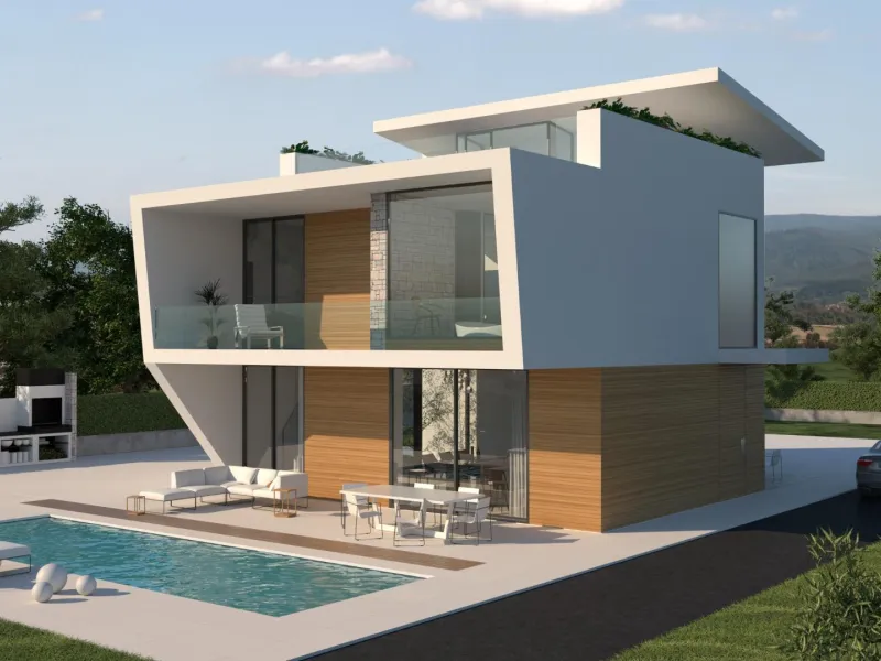 OBRA NUEVA EN ORUHUELA COSTA. VILLAS DE LUJO (GRETA) 370M2 DE CASA. 4 DORM. PLAYA A 350 METROS.