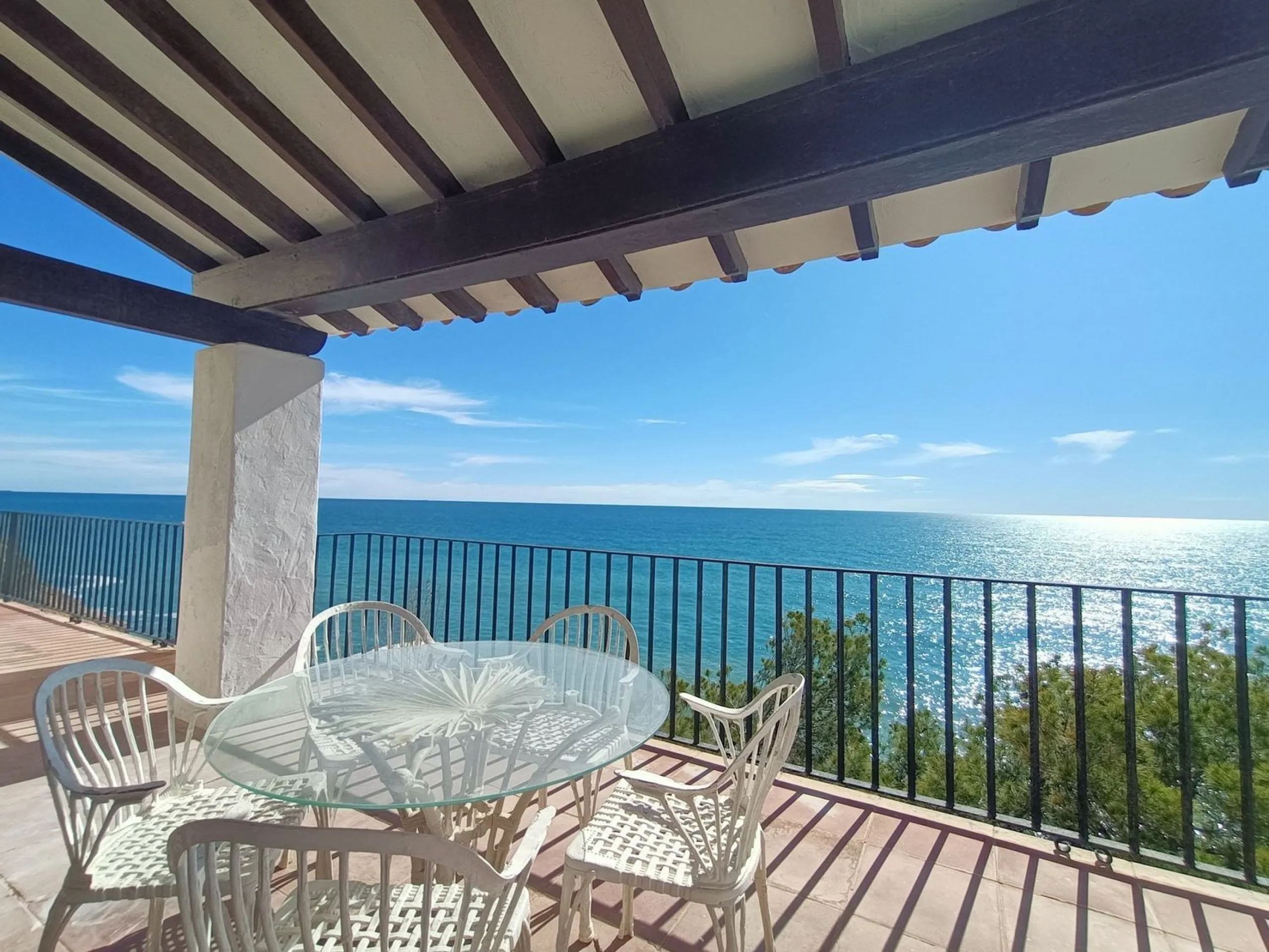 Casa Torreón frente al mar con vistas panorámicas, Sitges