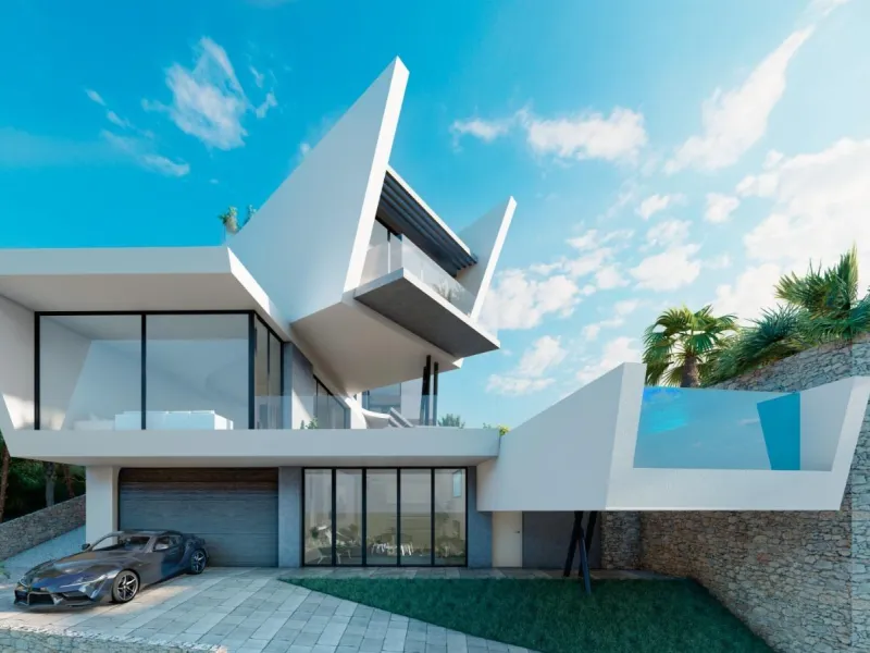 OBRA NUEVA. VILLA DE LUJO EN ORIHUELA COSTA. 5 DORM. 5 BAÑOS. 550M2 DE PARCELA.
