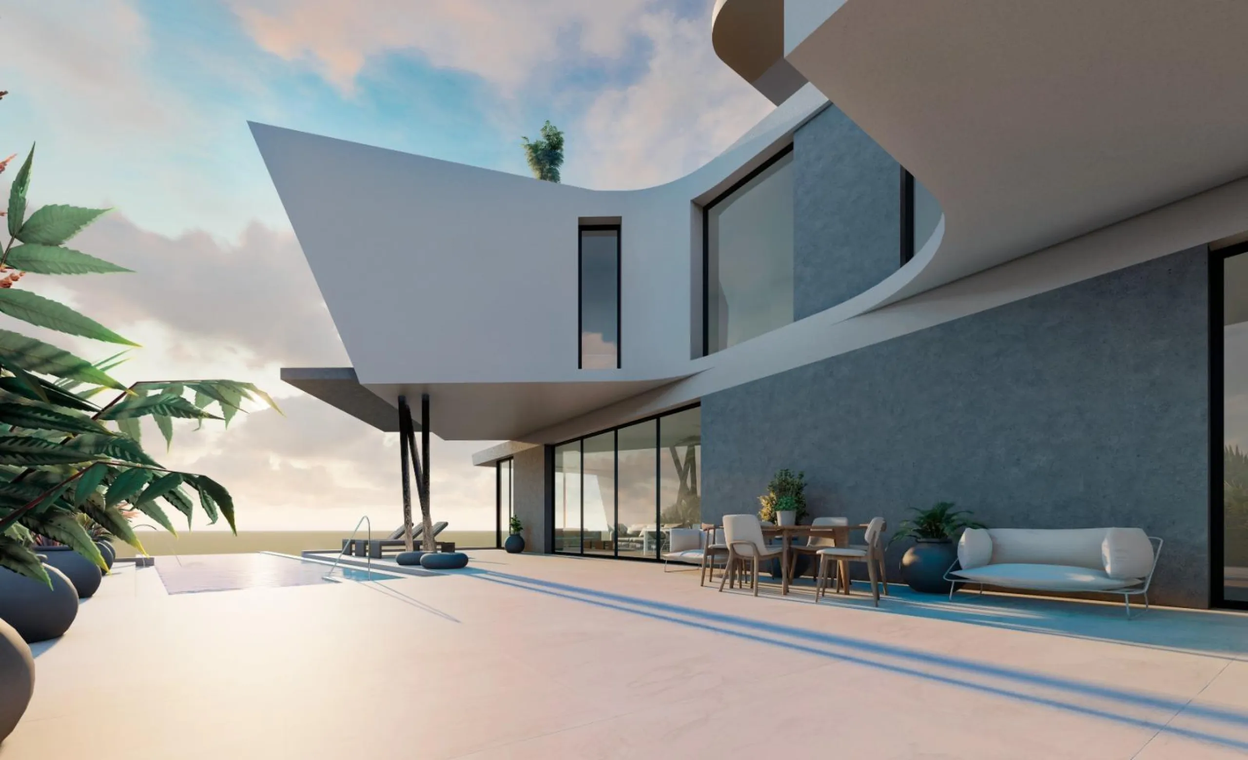 OBRA NUEVA. VILLA DE LUJO EN ORIHUELA COSTA. 5 DORM. 5 BAÑOS. 550M2 DE PARCELA.
