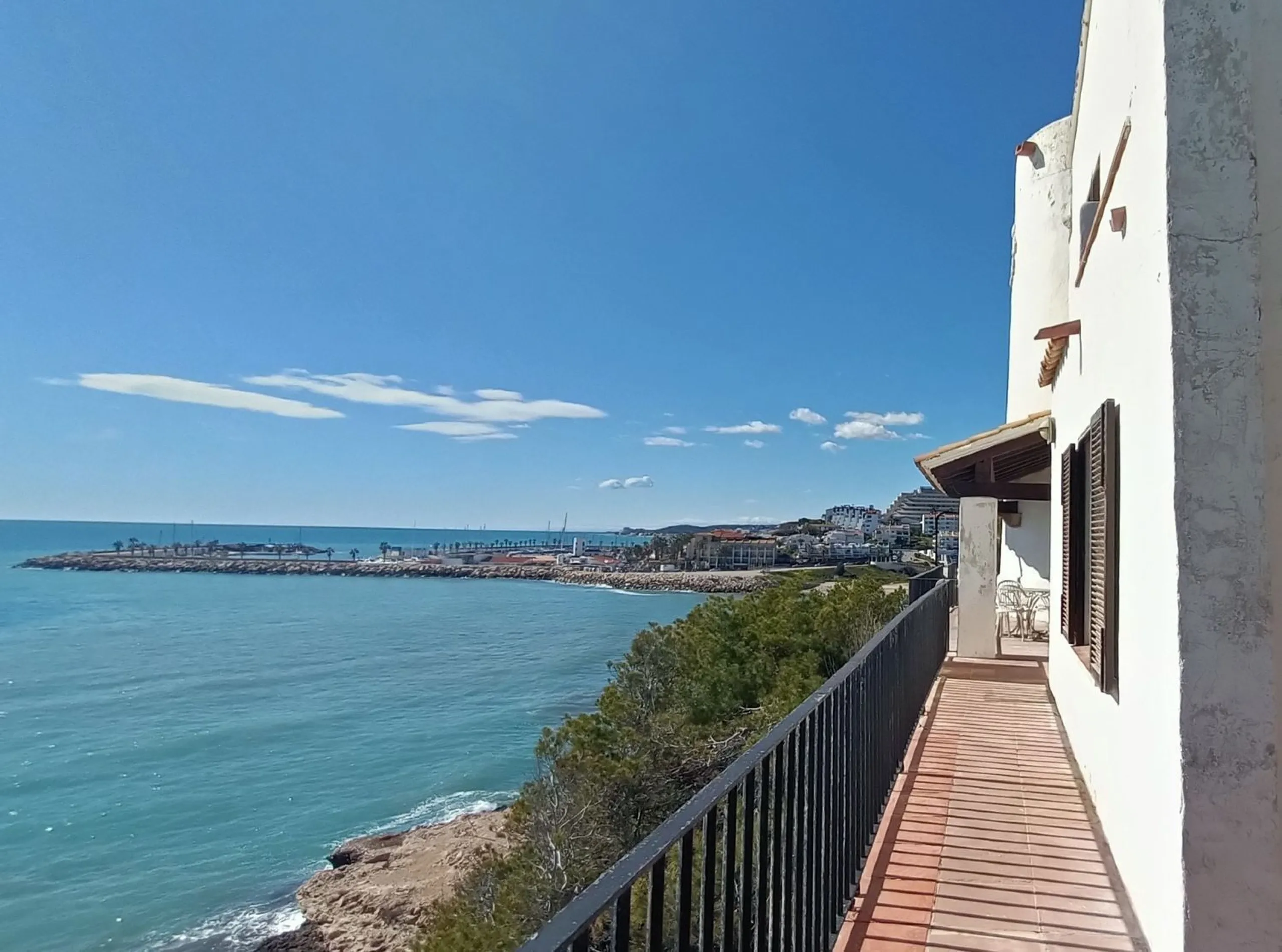 Casa Torreón frente al mar con vistas panorámicas, Sitges