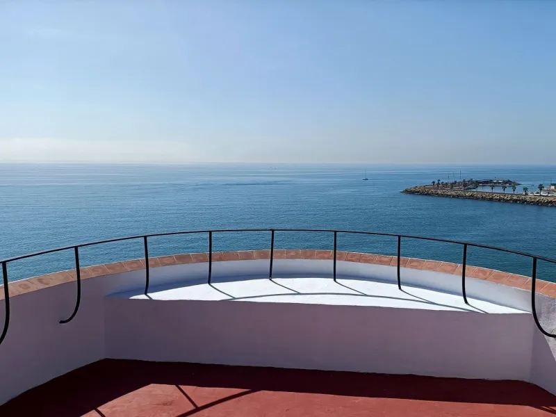 Casa Torreón frente al mar con vistas panorámicas, Sitges
