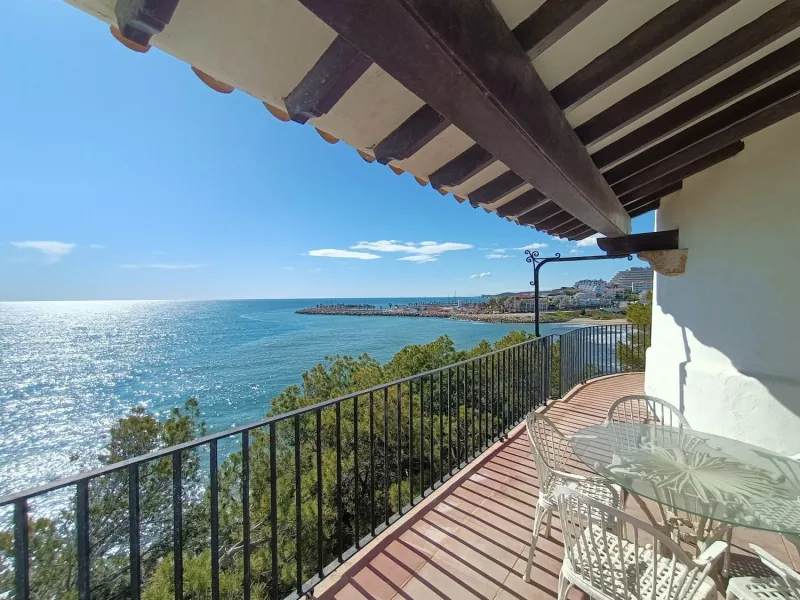 Casa Torreón frente al mar con vistas panorámicas, Sitges