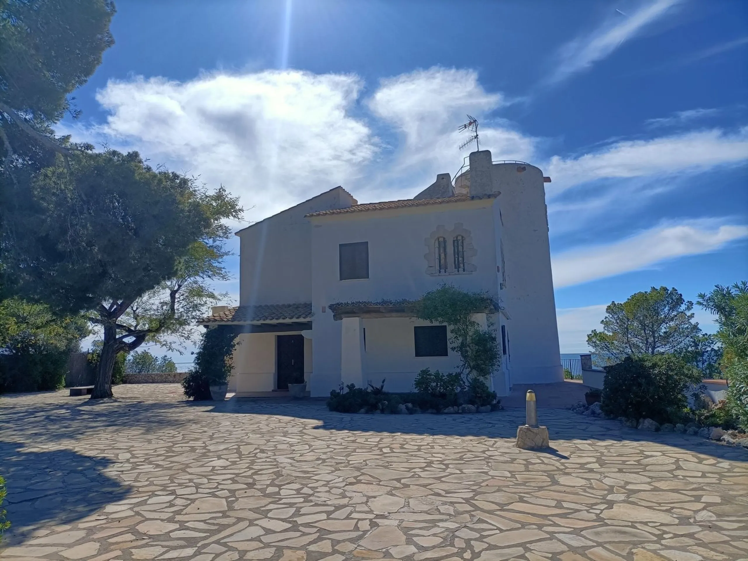 Casa Torreón frente al mar con vistas panorámicas, Sitges