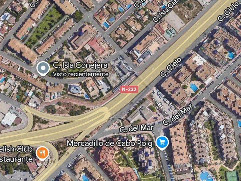 PARCELA 1000 M2 EN ORIHUELA COSTA. A 350 METROS DEL MAR.