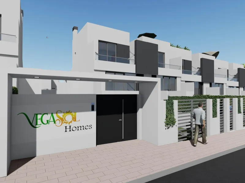 OBRA NUEVA! ADOSADOS EN COX. 3 DORM. 2 BAÑOS. SOLARIUM 33 M2. TERRAZA 36 M2.GARAJE+TRASTERO. PISCINA